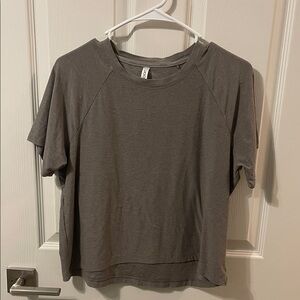 Jockey Charcoal Short Sleeve Top